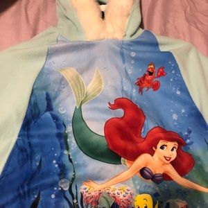 Little Mermaid Warm Poncho. NWT.